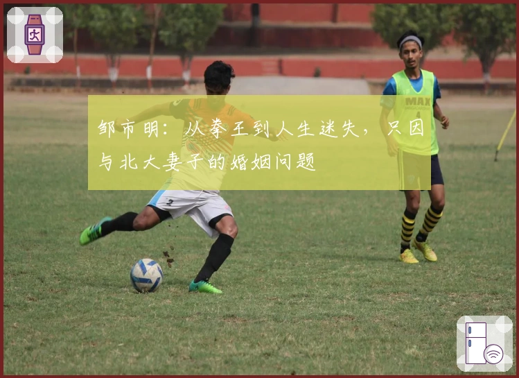 邹市明：从拳王到人生迷失，只因与北大妻子的婚姻问题